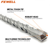 High quality double flute single tip SDS max 22mm Electric hammer Drill Bit for drilling Concrete wall rock Granite
