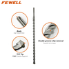 High quality Double tip SDS max 32mm Electric hammer Drill Bit for drilling Concrete wall rock Granite