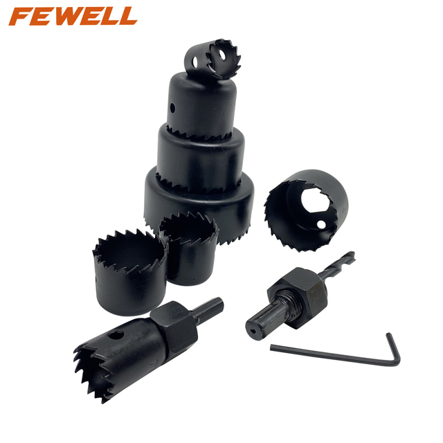11pcs 19mm 22mm 29mm 32mm 38mm 44mm 51mm 67mm Bi-Metal hole saw set for Metal Iron Stainless Steel 