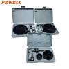 8pcs 67mm 76mm 89mm 102mm 127mm Bi-Metal hole saw set for Metal Iron Stainless Steel 