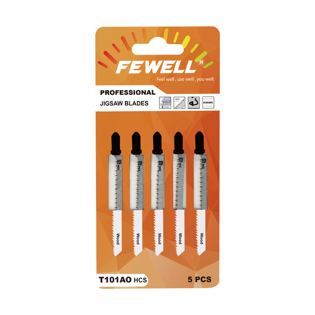 High quality 5PCS HCS jig saw blade set for wood cutting