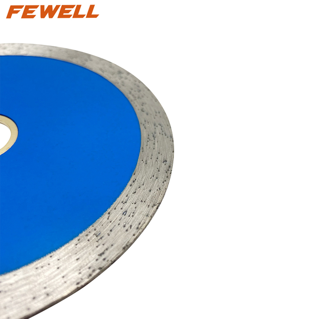 High quality 105*1.7*10*20mm cold Press 4inch continuous rim diamond cutting disc for cutting tile
