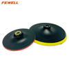 High quality 7 Inch 180mm M14 Rubber Hook and Loop Back Plate Holder Pads for Diamond abrasives Polishing Pads