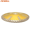 125mm T Shape Turbo Segment Wheel Granite Saw Blade for Fast Cutting Granite Stone