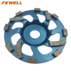 High quality Silver Brazed 5inch 125**5*22.23mm diamond grinding cup wheel for stone concrete