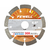 High quality Silver Brazed 4.5inch 115*22.23mm 10mm thickness diamond segmented tuck point saw blade for cutting beton concrete floor