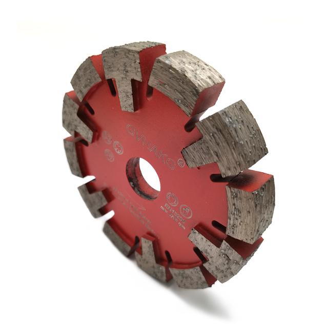 120/130*12*22.23mm 17mm Thickness Wall Floor Heating cutting Diamond Tuck Point Saw Blade For Grooving Hard Concrete granite
