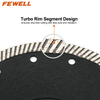 Hot press 7inch 180*1.6*10*25.4mm ceramic tile bricks granite concrete marble cutter diamond saw blade for industrial machines