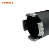 High Quality Laser Welded 57*10*550*1-1/4"UNC Wet Drilling Diamond Segmented Turbo Arix Segments Core Drill Bit for Reinforced Concrete