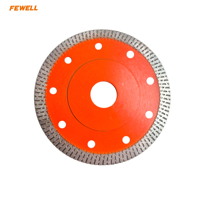 115-180mm Hot Press 4.5-7 Inch Super Thin K-Teeth Turbo Diamond Saw Blade for Cutting Ceramic Tile Porcelain