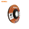 High Quality 4-4.5inch G60 Grit Silicone Carbide Abrasive Wheel 100-105mm Flexible Sanding Flap Disc for Grinding Metal Stainless Steel