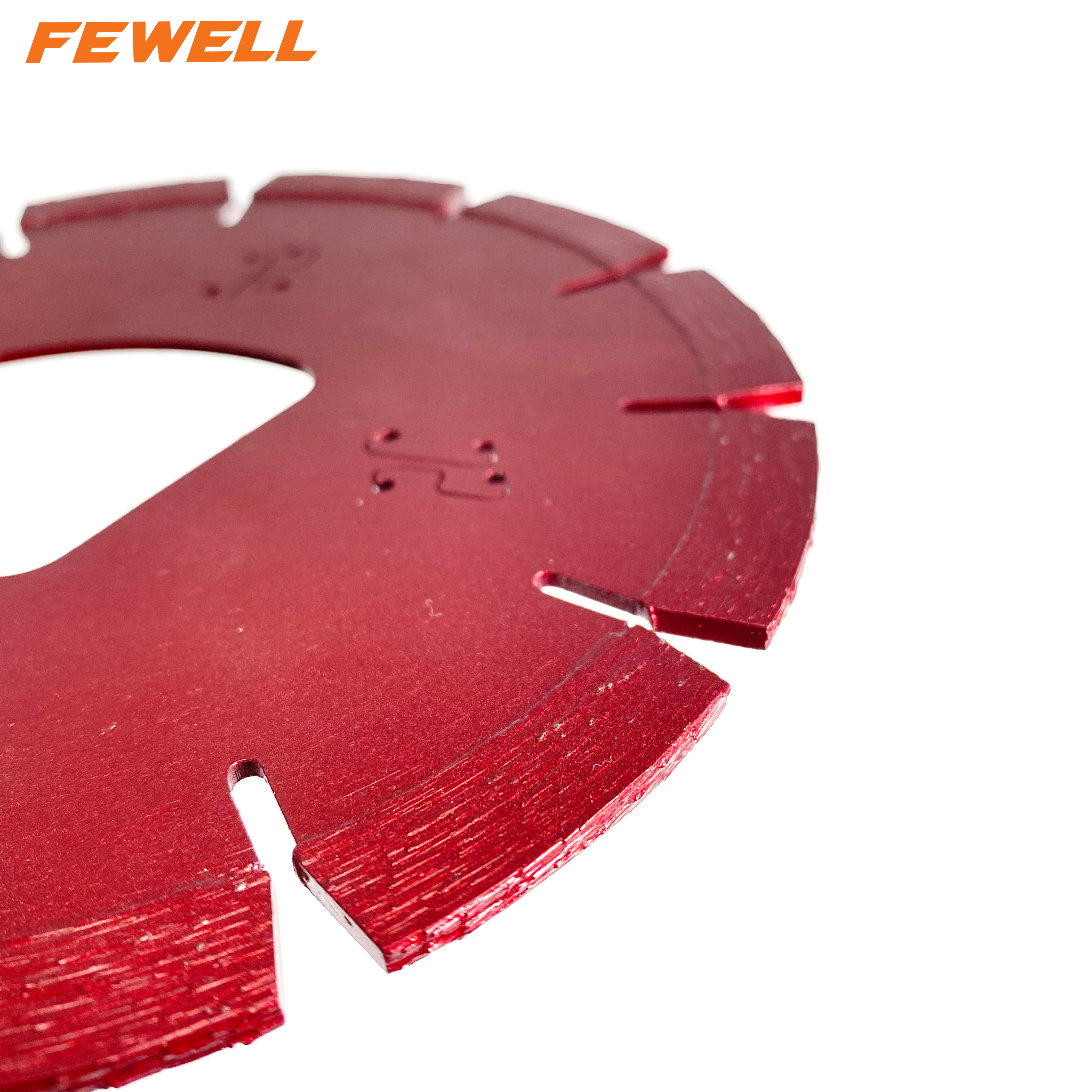 High quality Laser welded 6inch 150*3.0*10 triangle arbor Early entry diamond saw blade for green concrete stone