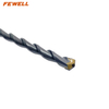 High quality 10x200mm Carbide Tipped Single Flute Round Shank pilot drill bit for Brick Concrete Masonry Drilling