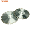 High quality Laser welded 9inch 230*3.2*12*22.23mm with alumimum flange diamond saw blade for cutting concrete brick wall