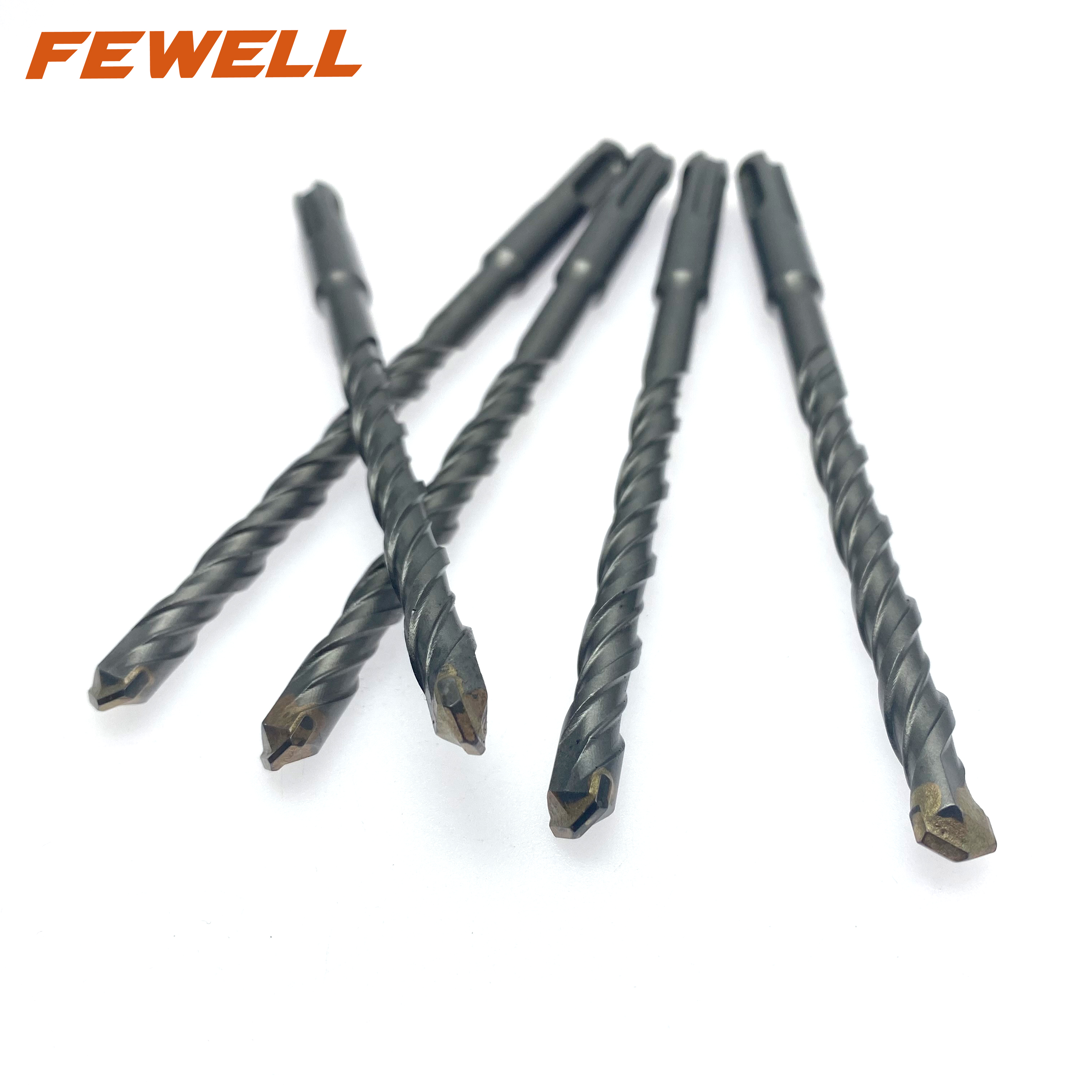 Top quality SDS Plus straight flat tip 8x160mm Electric Rotary Hammer Drill Bit for concrete granite general purpose