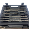 High quality 13pcs SDS Plus electric hammer drill bit & chisel bit Set for Concrete Masonry Drilling general purpose