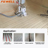 5” long life 130x17x22.23mm Underfloor Heating Diamond Tuck Point Saw Blade For Grooving Hard Concrete granite