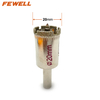 High quality electroplated diamond positioning glass hole saw 20-120mm for drilling marble porcelain tiles