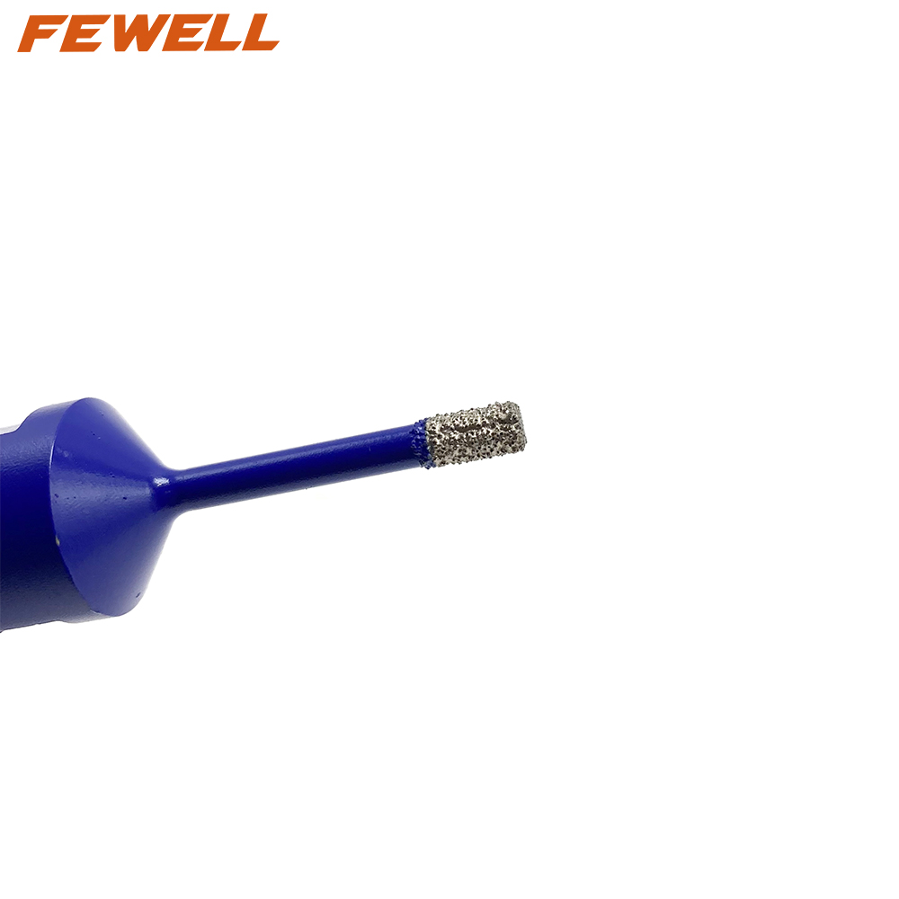 High quality vacuum brazed 5.5-50mm M14 diamond core drill bits hole saw for drilling porcelain tile ceramic marble