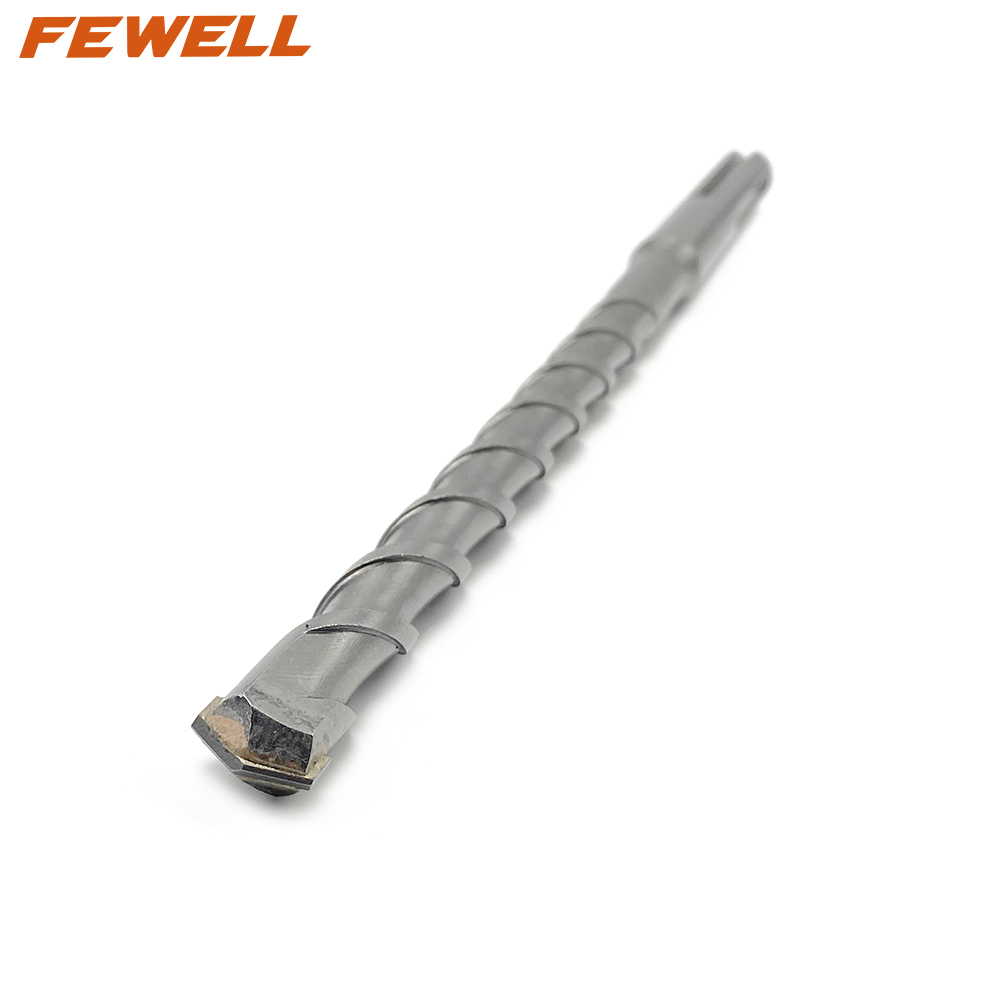 High quality Single tip SDS max 16*350/500/800/1000mm Electric hammer Drill Bit for drilling Concrete wall rock Granite