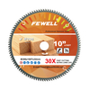 High quality 10in 255*100T/120T*32mm carbide tipped tct circular saw blade for wood cutting