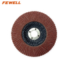 High quality 4-7inch 100-180mm silicone carbide abrasive wheel flexible sanding flap disc for grinding metal stainless steel
