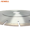 High quality 14/16inch 360*10*60mm silver brazed silent steel diamond saw blade for cutting quartz stone