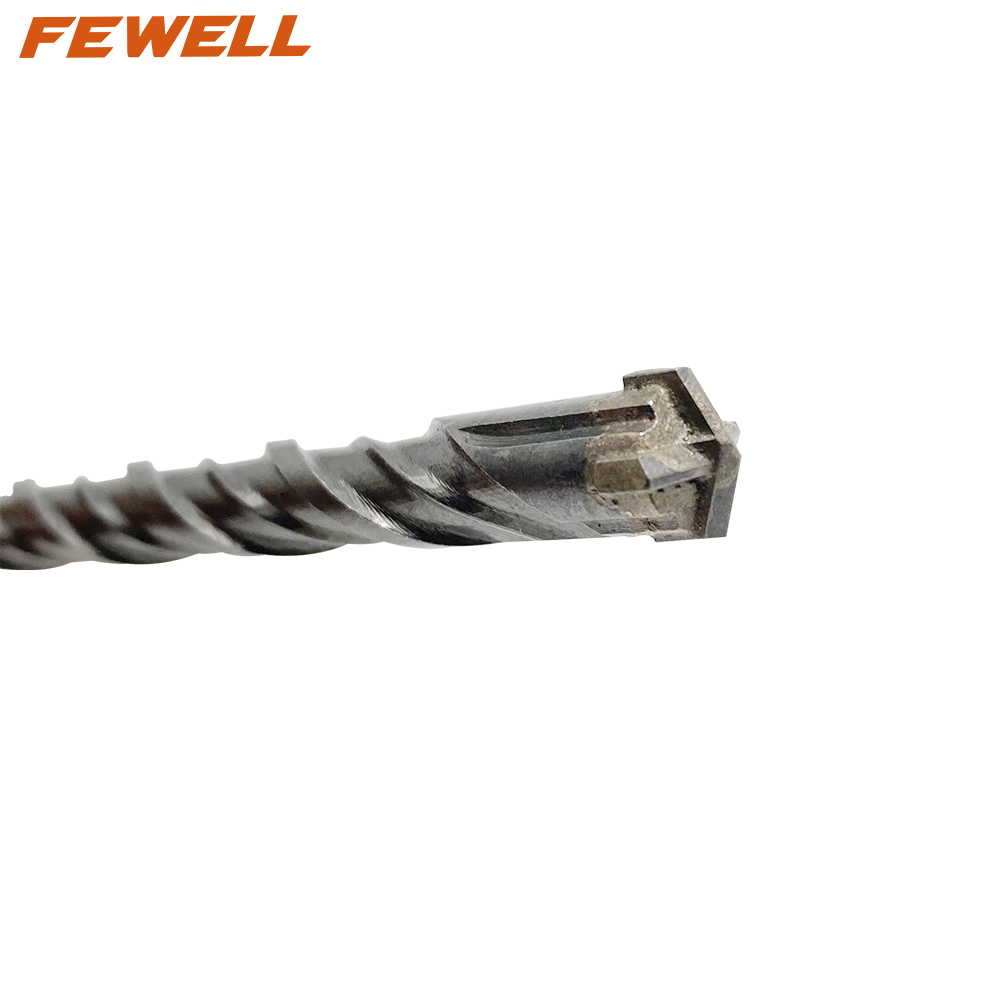 High quality Cross Tip SDS plus 10*160/310mm tungstern carbide hammer Drill Bit for Concrete wall hard stone rock Granite