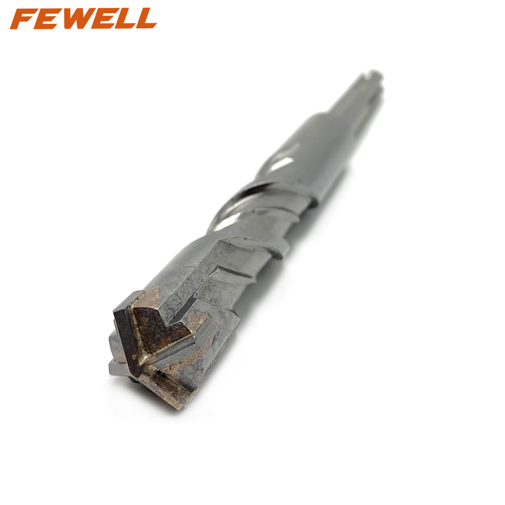  High quality Cross Tip SDS plus 18*160/310mm Electric hammer Drill Bit for drilling Concrete wall hard rock stone Granite