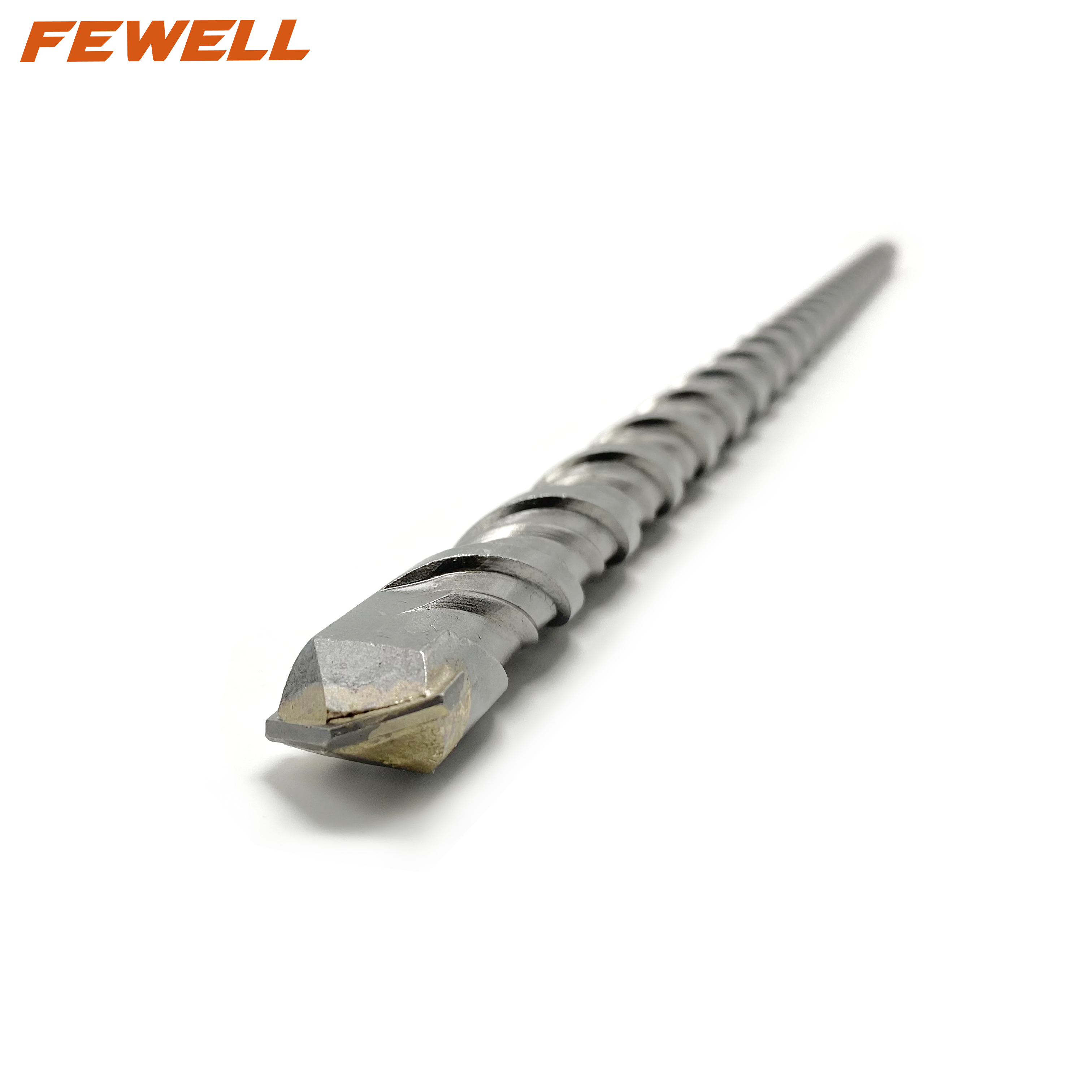 High quality SDS Plus Single Flat Tip 22*500/600/800/1000mm Double Flute Electric Hammer Drill Bit for Concrete wall Masonry Stone granite