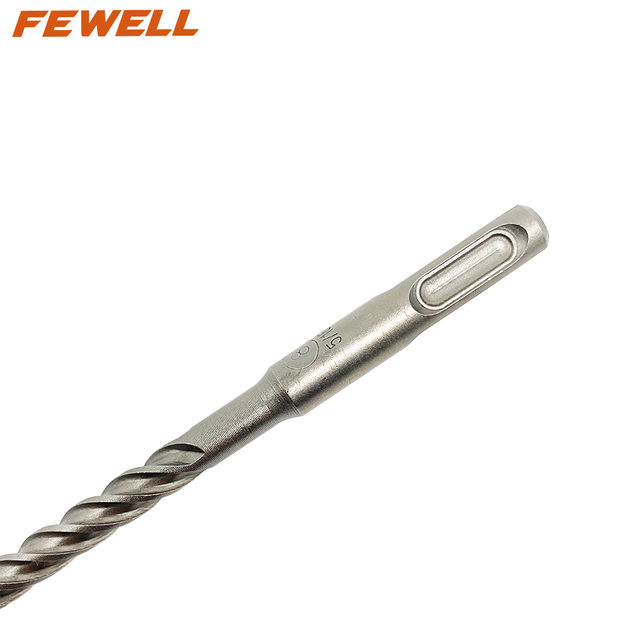 Top quality SDS Plus tungsten Carbide cross Tip 8/10/12/14/16mm single Flute Electric rotary hammer Drill Bit for Concrete wall rock Granite