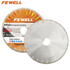 High quality Silver brazed 14/16inch 350/400*10*60mm segmented silent diamond saw blade for Oblique cut 45 degree Turkey Seramic Dekton