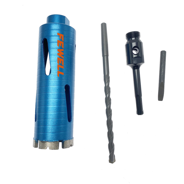 High quality laser welded 50/65/72*10*172*G1/2"BSP roof segmented diamond Core drill bit for granite, reinforced concrete