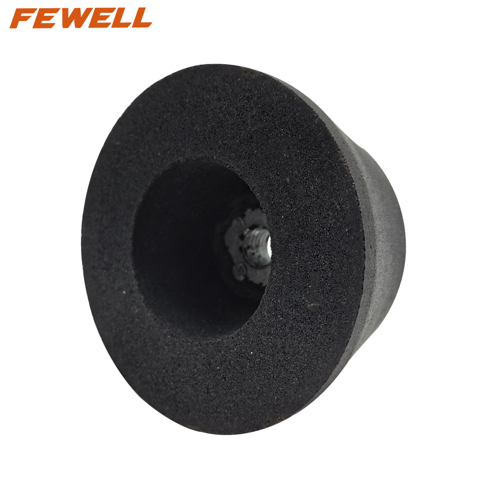 High Quality 100*100*50*M14 Cup Grinding Wheels #36 Abrasive Silicon Carbide Grinding Wheels for Grinding Stone Granite 