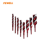 155mm/230mm Length Electric Hand Drill Woodworking with Hexagonal Shank 3 Tips Three Grooves Twist Drill Auger Drill Bit Set for Wood