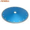 High quality 250*2.4*7.5*25.4mm 10inch Hot Press fine turbo diamond saw blade for dry cutting granite stone
