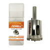 High quality electroplated diamond positioning core drill bits glass hole saw 25-100mm for marble granite tiles