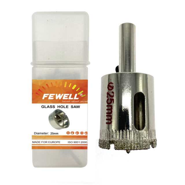 High quality electroplated diamond positioning core drill bits glass hole saw 25-100mm for marble granite tiles