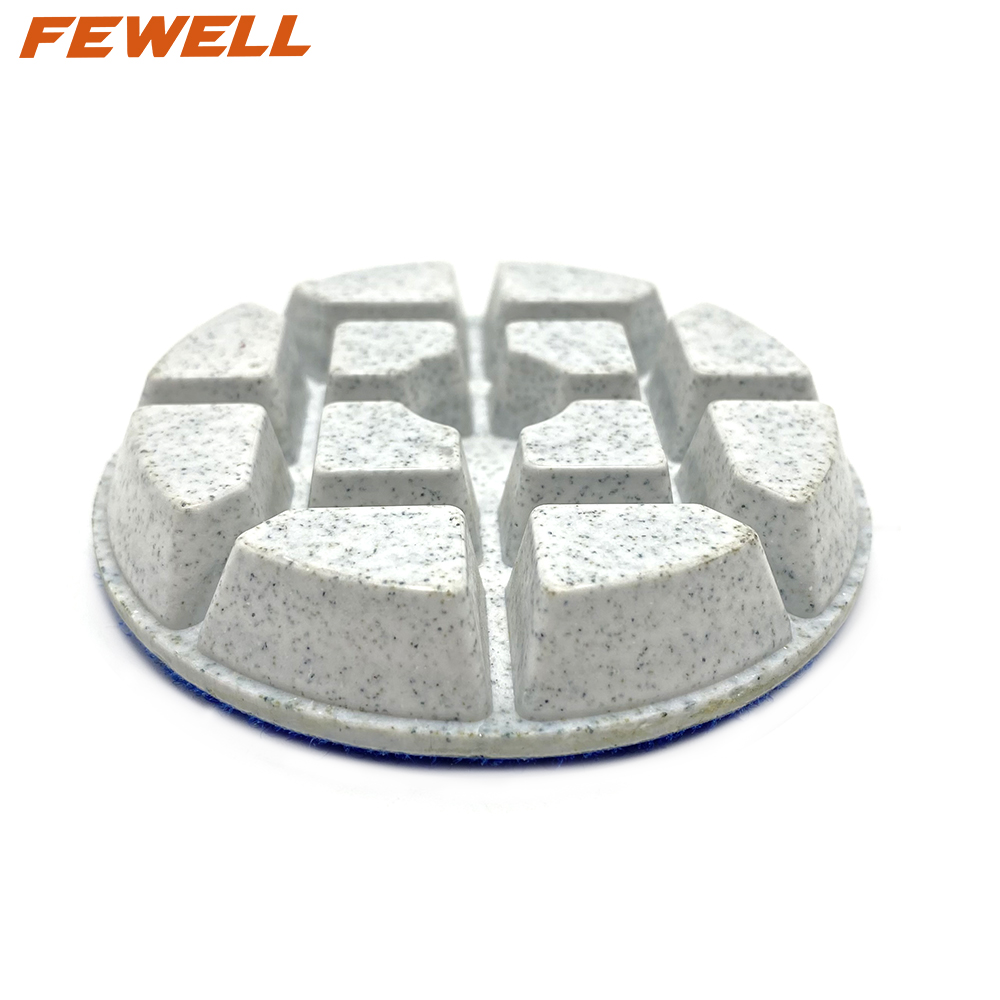 High quality 3/4inch 80/100mm diamond polishing Pads for blocks stone ceramic concrete floor