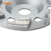 5" New Shape Cold Press 5inch 125*22.23mm Abrasive Disc Diamond Grinding Cup Wheel for Grinding Concrete