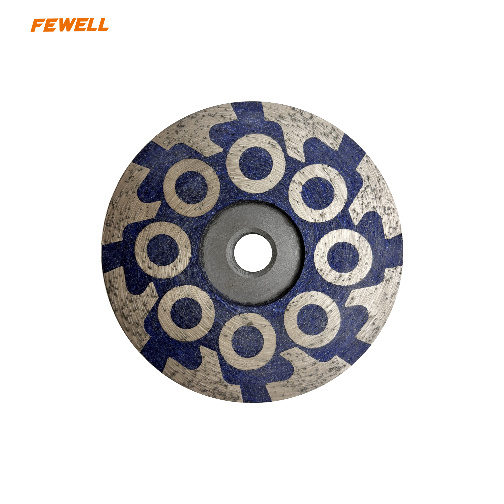 4inch Resin Filled Diamond Grinding Wheel 100mm Metal Bond 5/8"-11 Thread for Marble Granite Quartz