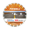High quality laser welded 14in 350mm laser welded deep drop diamond saw blade for wet cutting asphalt
