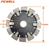 High quality 115mm Floor Heating cutting saw 15mm/17mm Thickness Diamond Tuck Point Blade of grooves Concrete floor 
