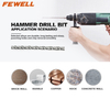 High quality Double tip SDS max 32mm Electric hammer Drill Bit for drilling Concrete wall rock Granite