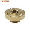 4 hole Quad Hole Diamond Saw Blade Arbor Adapter 5/8''-11 Thread Aluminum Flange with Screws