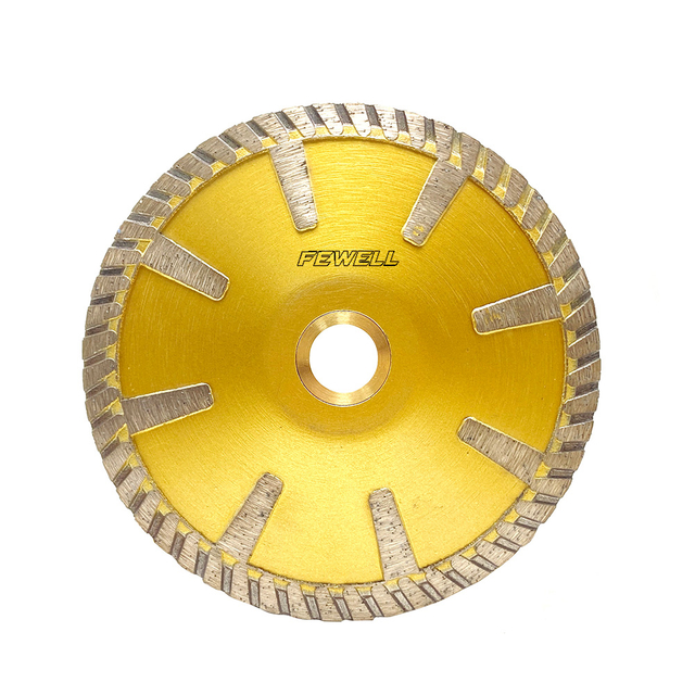 125mm T Shape Turbo Segment Wheel Granite Saw Blade for Fast Cutting Granite Stone