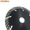 High quality Cold Press 5inch 125*2.5*10*22.23mm sintered segmented turbo diamond saw blade for cutting concrete beton