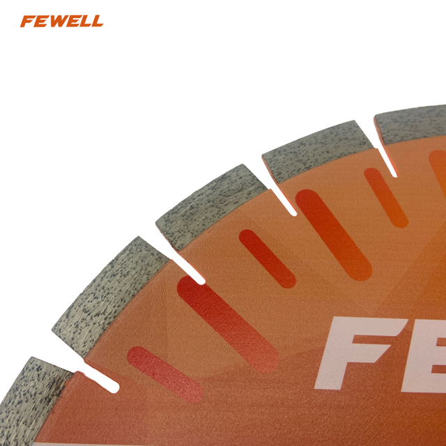 High quality 14/16inch 356/370/406/420*15*60 with 50mm ring Silver Brazed sandwich silent steel diamond saw blade for cutting granite