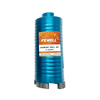 High quality Laser welded 55*10*143*M16 arix segmented turbo diamond core drill bit for concrete