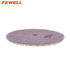 High quality 4inch 100mm 1500# diamond polishing Pads for wet polishing stone marble granite ceramic concrete